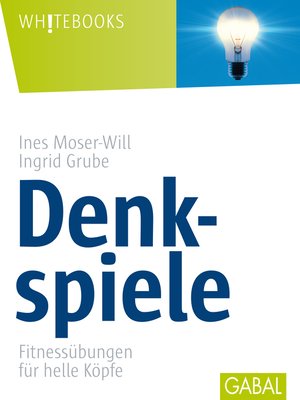 cover image of Denkspiele